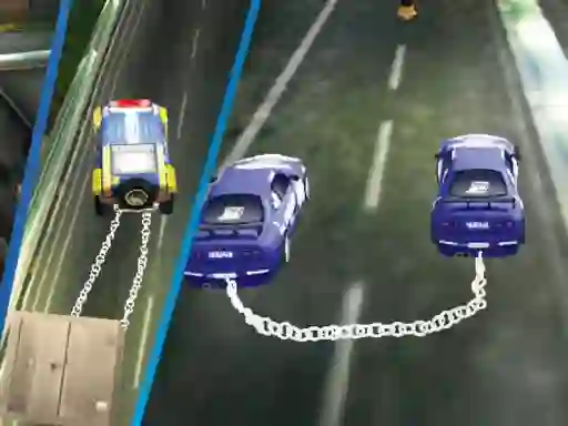 Gioco Chained Impossible Driving Police Cars in linea
