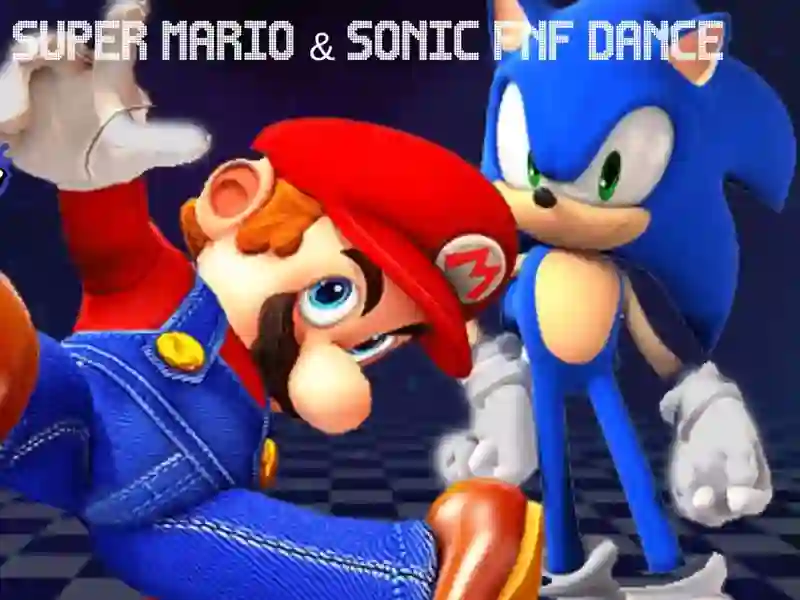 Gioco Super Mario & Sonic FNF Dance in linea