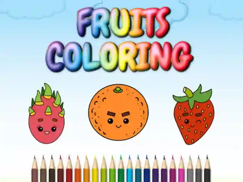 Gioco FRUITS COLORING in linea