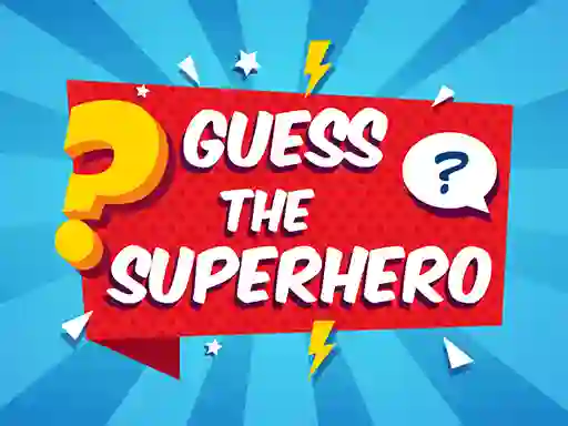Gioco Guess The Superhero in linea