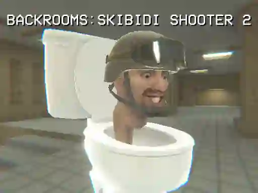 Gioco Backrooms: Skibidi Shooter 2 in linea
