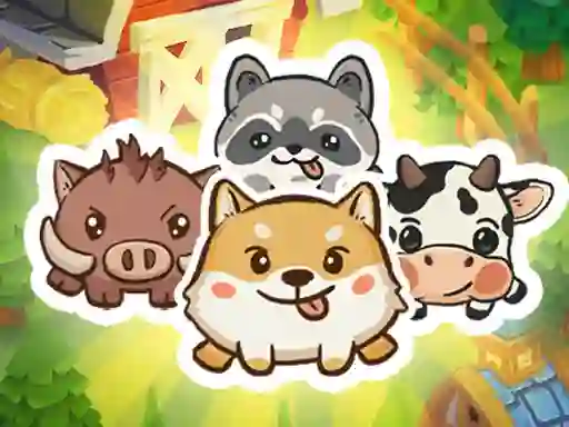 Gioco Animal Sort Cute Game Puzzle in linea