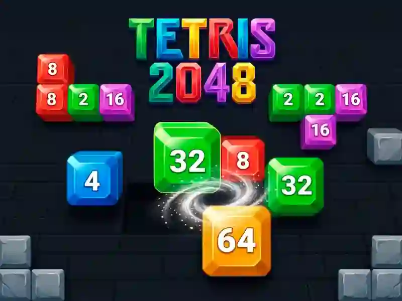 Gioco Tetris 2048 in linea
