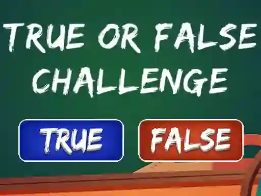 Gioco  True Or False Challenge in linea
