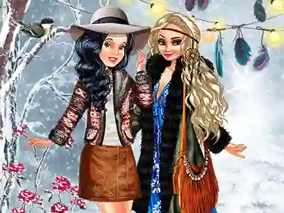 Gioco Boho Winter With Princess in linea
