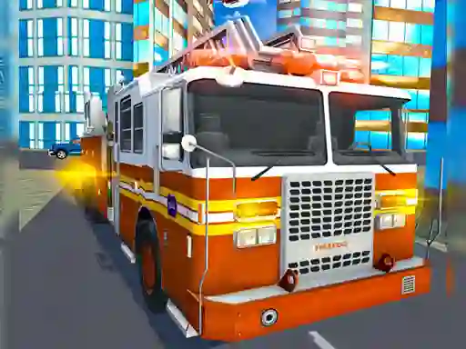 Gioco Fire City Truck Rescue Driving Simulator in linea
