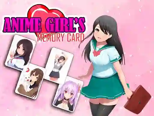 Gioco Anime Girls Memory Card in linea