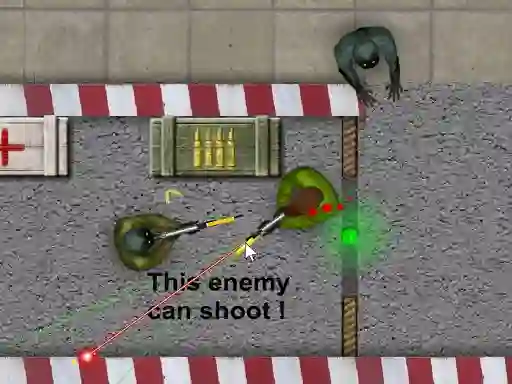 Gioco Zombie Shooting 2D in linea