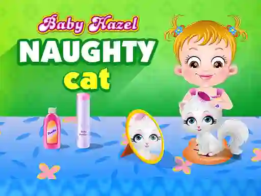Gioco Baby Hazel - naughty cat in linea