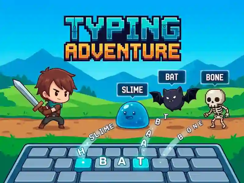 Gioco Typing Adventure in linea