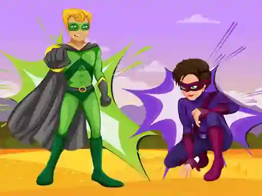 Gioco Superheroes Jigsaw in linea