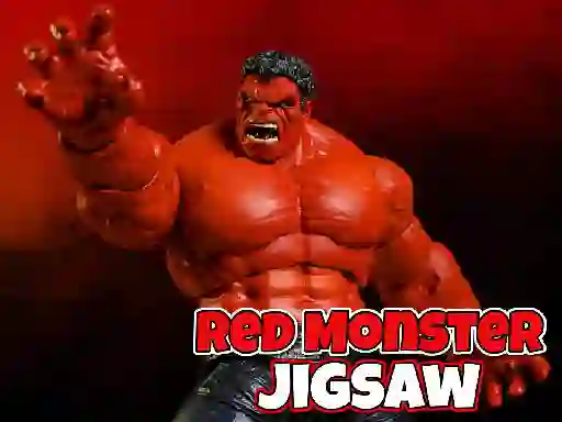 Gioco Red Monster Jigsaw in linea