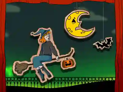 Gioco Halloween Witch Fly in linea
