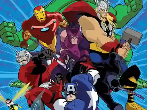 Gioco Avengers Coloring in linea