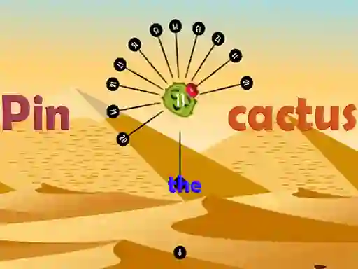 Gioco Pin the cactus in linea