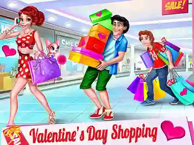 Gioco Valentine's Day Shopping in linea