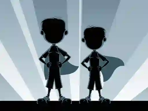 Gioco Little Superheroes Match 3 in linea