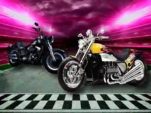 Gioco Motorbike Puzzle Challenge in linea