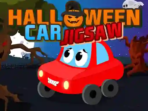 Gioco Halloween Car Jigsaw in linea