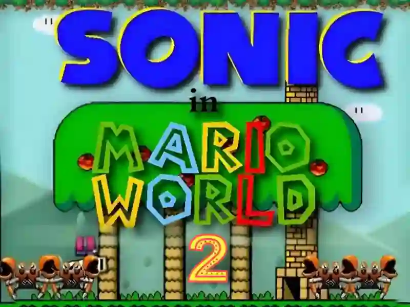 Gioco Sonic in Mario World 2 in linea