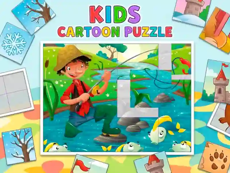 Gioco Kids Cartoon Puzzle in linea