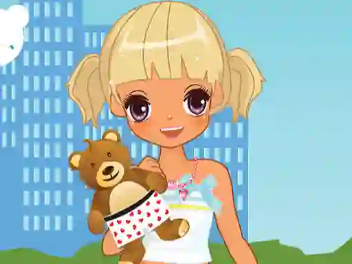 Gioco Little Girl Dress Up in linea