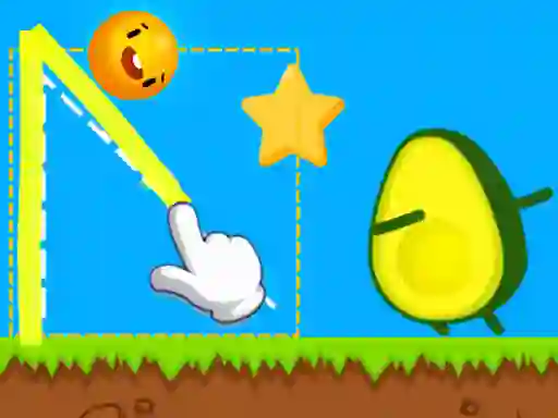 Gioco Where's My Avocado Draw Lines in linea