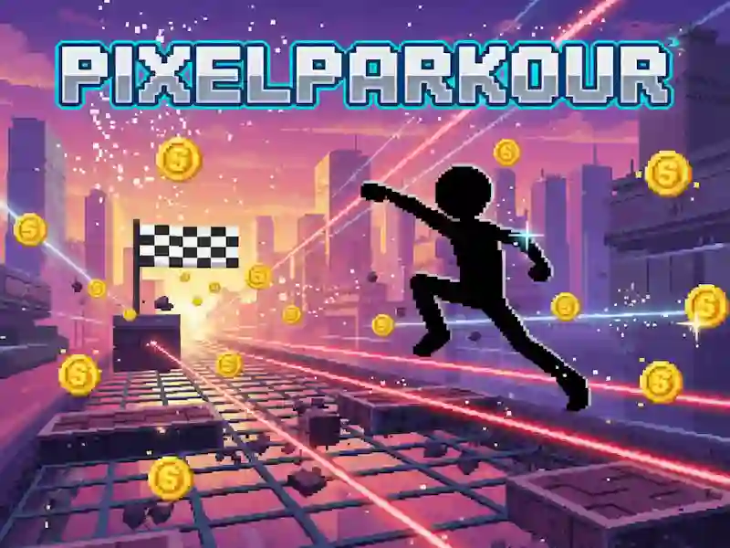 Gioco Pixel Parkour in linea