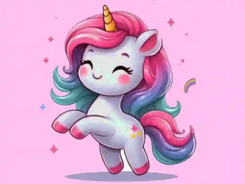 Gioco Unicorn Coloring Challenge in linea