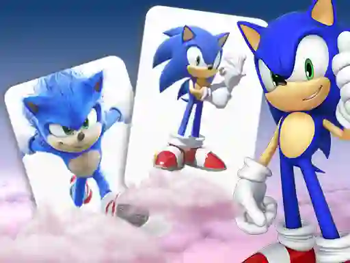 Gioco Sonic Memory card Match in linea