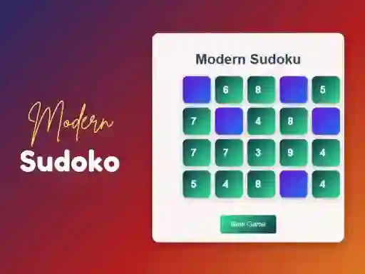 Gioco Modern Sudoku in linea