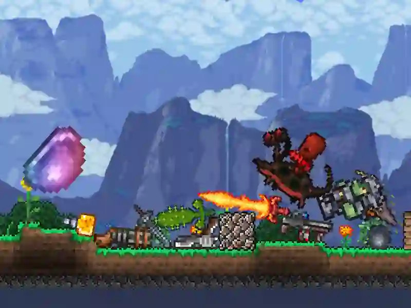 Gioco Terraria Playground in linea