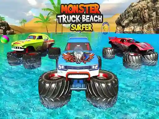 Gioco Monster Truck Beach Surfing in linea