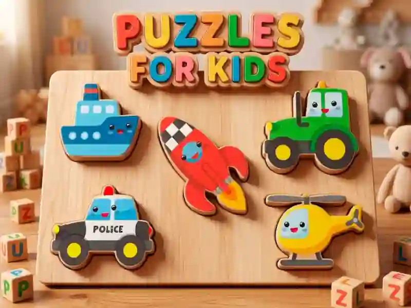 Gioco Puzzles For Kids in linea