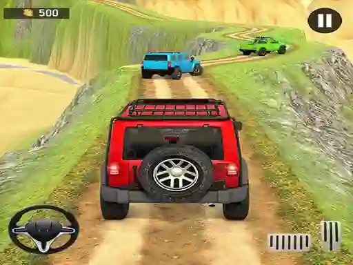 Gioco Offroad jeep driving in linea