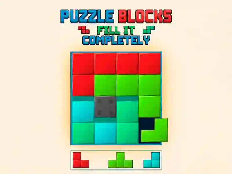 Gioco Puzzle Blocks: Fill It Completely in linea