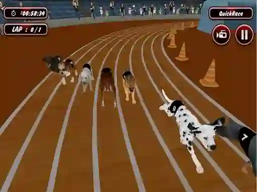 Gioco Crazyl Dog Racing Fever in linea
