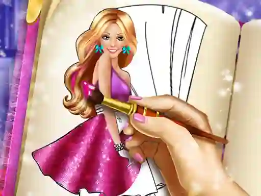 Gioco Doll Coloring Book in linea