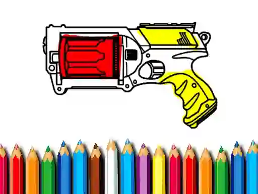 Gioco Back To School: Nerf Coloring Book in linea