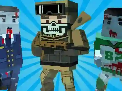 Gioco Blocky Shooting Arena 3D Pixel in linea