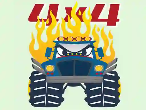Gioco Monster Trucks Coloring Pages in linea