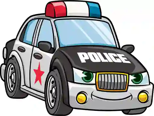 Gioco Cartoon Police Cars in linea