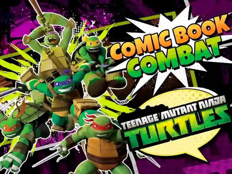 Gioco Teenage Mutant Ninja Turtles Comic book Combat in linea