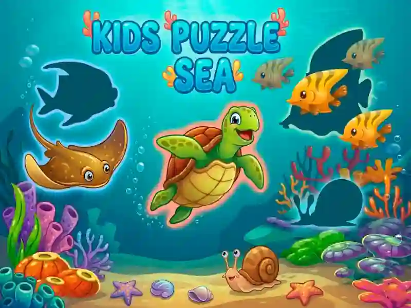 Gioco Kids Puzzle Sea in linea
