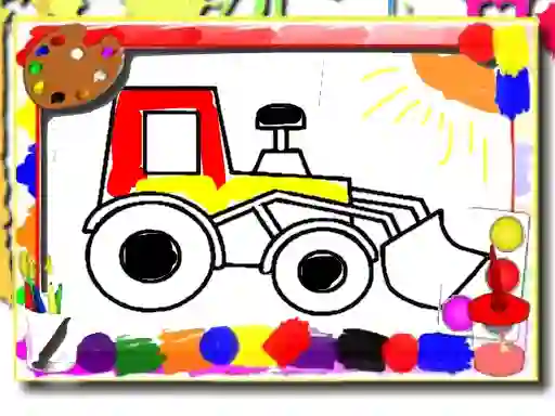 Gioco Back to School: Kids Car Coloring in linea
