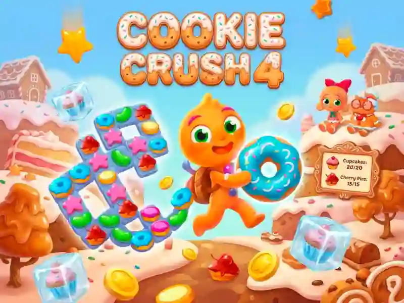 Gioco Cookie Crush 4 in linea