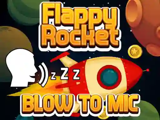 Gioco Flappy Rocket With Blowing in linea