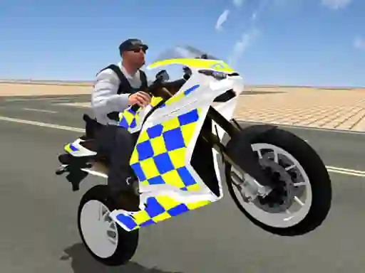 Gioco Super Stunt Police Bike Simulator 3D in linea