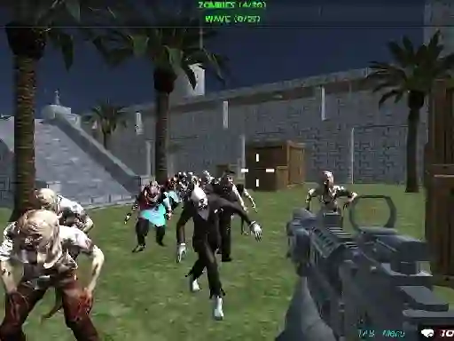 Gioco Shooting Zombie fps Xtreme Good vs Bad Boys in linea