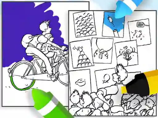 Gioco Coloring Mees Kees in linea